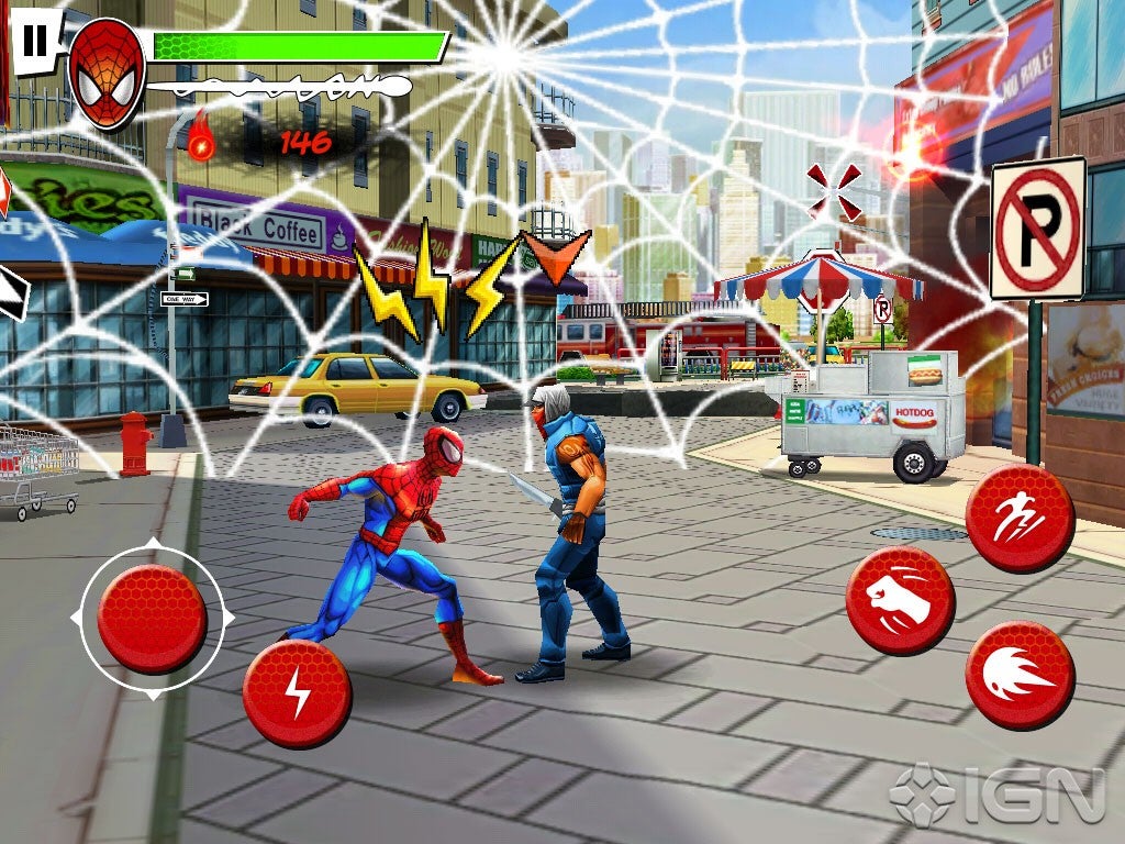 the amazing spider man game download apk